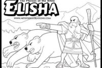 elisha coloring pages elisha coloring pages
