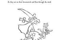 room on the broom coloring pages room on the broom coloring pages