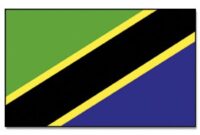 flagge von tansania flagge von tansania