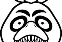 chica fnaf coloring pages