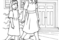 follow jesus coloring page
