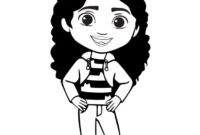 gabbys doll house coloring page