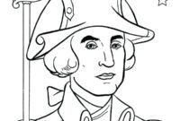 coloring page of george washington carver