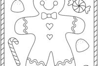 gingerbread coloring pages printable gingerbread coloring pages printable