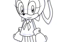 cream the rabbit sonic coloring pages cream the rabbit sonic coloring pages