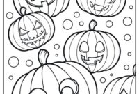 jack o lantern coloring page 2 jack o lantern coloring page 2