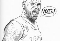 lebron coloring pages
