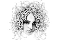 beautiful medusa coloring page