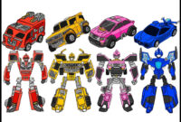 mini force coloring page mini force coloring page