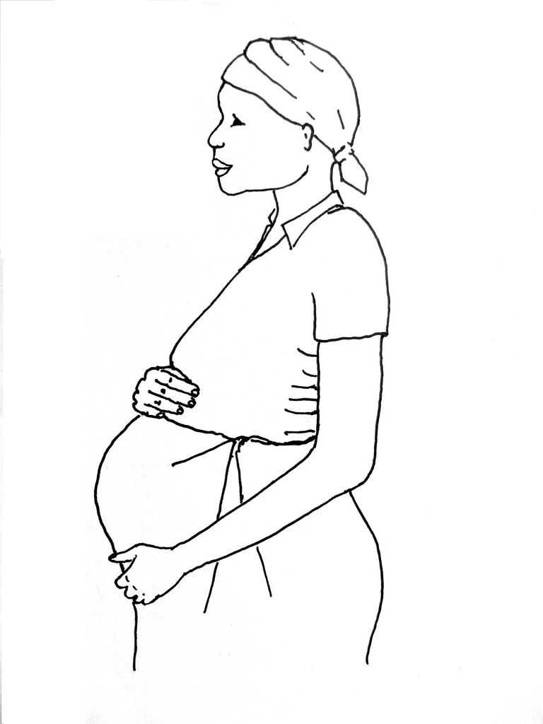 Pregnant Drawing at GetDrawings.com | Free for personal use Pregnant