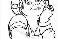 princess fiona coloring pages