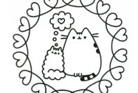 pusheen coloring pictures
