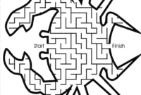 coloring pages mazes