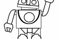 dessin robot a imprimer