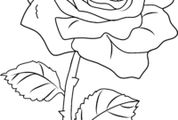 printable rose printable rose