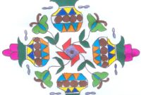 rangoli print design