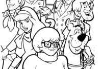 printable coloring pages scooby doo