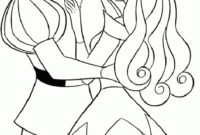 sleeping beauty pictures to colour