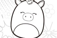 coloring pages of squishmallows