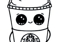 starbucks cup coloring page