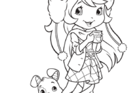 strawberry shortcake coloring book pages strawberry shortcake coloring book pages