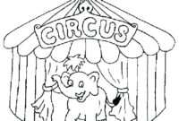 coloring page tent