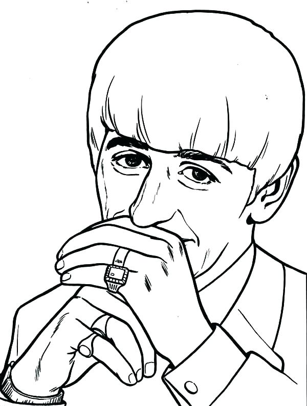 The Beatles Coloring Pages at GetColorings.com | Free printable
