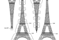 tour eiffel a imprimer 2