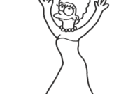 homer simpson coloring pages