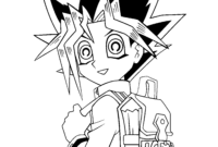 yu gi oh coloring 50