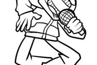 fnf coloring pages tricky