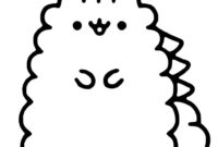 easy pusheen coloring pages easy pusheen coloring pages