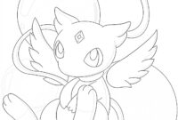 mew coloring page