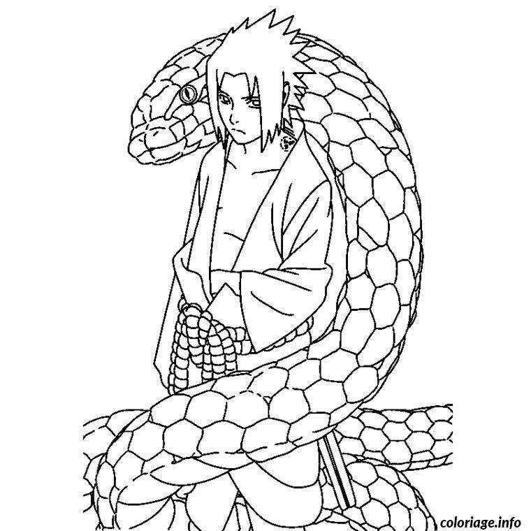 Coloriage Naruto Colorier Dessin Naruto à imprimer