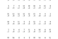 fiche de soustraction avec empunt et 0 fiche de soustraction avec empunt et 0