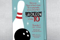 einladungskarten kindergeburtstag kegeln