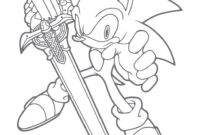 view dessin imprimer sonic images