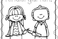 first day of kindergarten coloring page first day of kindergarten coloring page
