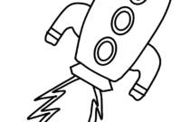 rocket color page rocket color page