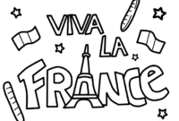 coloring pages of france
