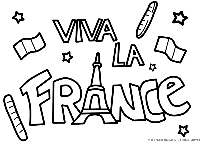 France 1 | Coloring Pages 24
