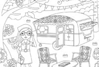 camping coloring pages for adults camping coloring pages for adults