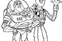 woody from toy story coloring page