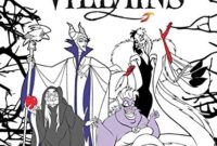 disney villains coloring book