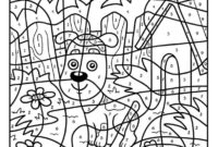 coloriage a numero coloriage a numero