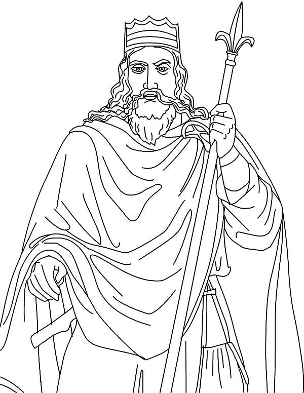 Pin on King Coloring Pages