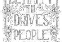 printable coloring pages quotes