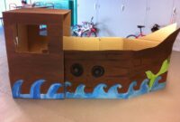 plan de bateau pirate en carton