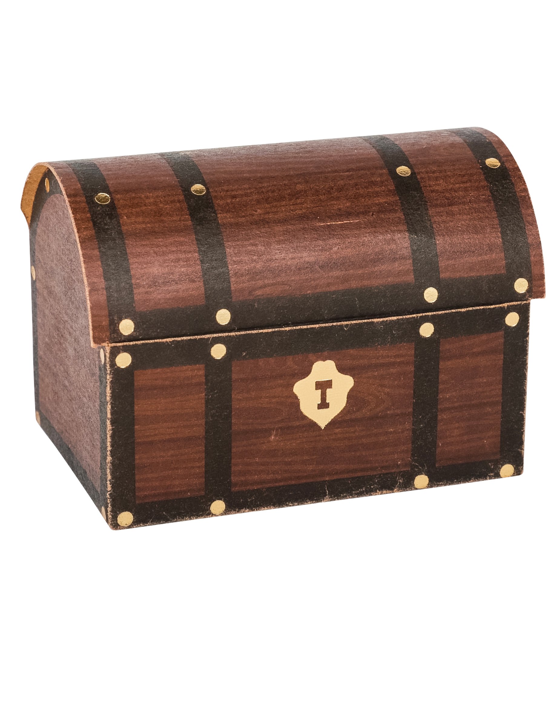 8 Contenants coffre au trésor Pirate 8 x 5,5 x 6 cm - Vegaooparty