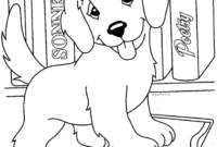 coloring pages golden retriever coloring pages golden retriever